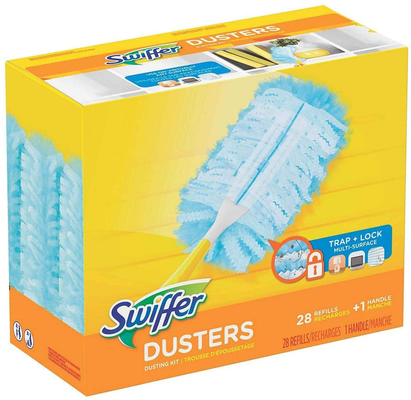 Swiffer duster, duster, traps dirt and hair, swiffer refills, refills 