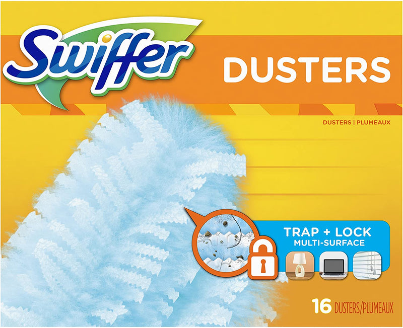 Swiffer duster, duster, traps dirt and hair, swiffer refills, refills 