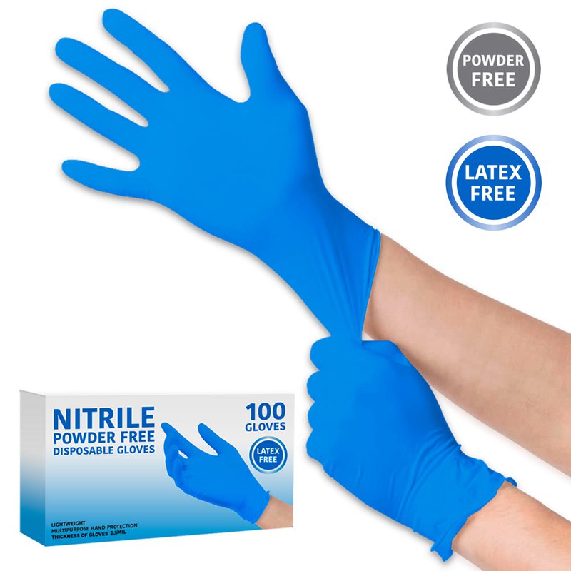 Nitrile Disposable Gloves (Case)